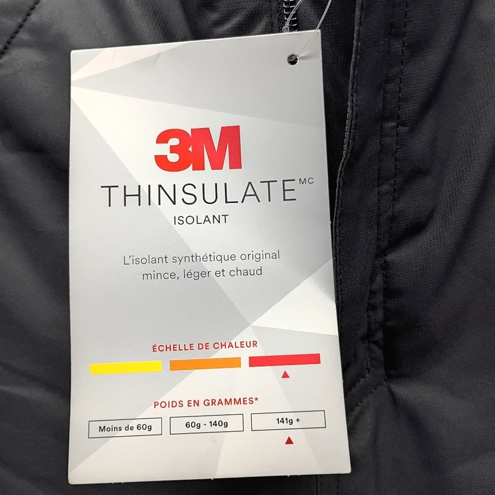 Gray and Black Pants with Water-Resistant Material and Reinforced Design